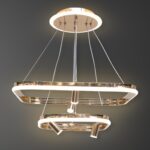 Luminara Dual-Tier Luxe Chandelier - Image 5