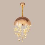 Blossom Aura Crystal Floral Chandelier