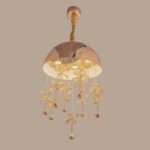 Blossom Aura Crystal Floral Chandelier - Image 5
