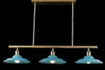 Ceramic Teal Color Dining Chandelier - Image 2