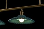 Ceramic Teal Color Dining Chandelier - Image 4
