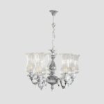 Regalia Vintage Glass Shade Chandelier - Image 3