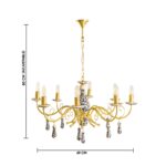 Aurelia Crown Luxury Chandelier - Image 10