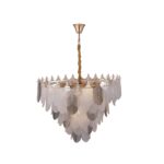 Lunaria Cascade Glass Chandelier - Image 2