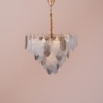 Lunaria Cascade Glass Chandelier - Image 4