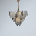 Lunaria Cascade Glass Chandelier