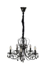 Noctura Black Crystal Chandelier - Image 2