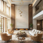 Amber Luxe Cascade Chandelier - Image 5