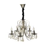 Imperial Gold Crystal Candle Chandelier - Image 2