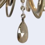 Imperial Gold Crystal Candle Chandelier - Image 8