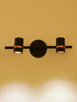 Black Two Holder LED Bathroom Light - Image 3