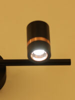 Black Two Holder LED Bathroom Light - Image 7