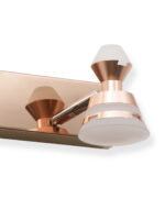 Rose Gold Up and Down Picture Light - Image 8