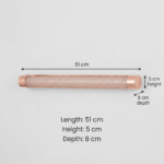 Proudome Rose Gold LED Vanity Light for Mirror | Modern Decorative Wall Lamp for Bathroom & Dressing Area - Image 7