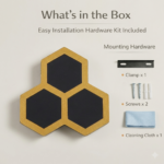 Proudome Hexagon LED Outdoor Wall Light – Modern Geometric Wall Lamp for Gate, Pillar & Exterior Walls - Image 7