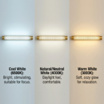 Proudome LED Vanity Light for Bathroom & Mirror | Modern Decorative Wall Lamp for Makeup & Grooming - Image 4