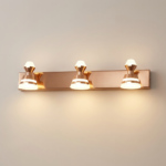 Proudome Rose Gold LED Picture Light Up & Down | Wall Mounted Artwork & Mirror Light for Bathroom & Dressing