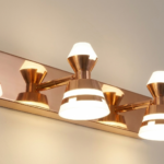Proudome Rose Gold LED Picture Light Up & Down | Wall Mounted Artwork & Mirror Light for Bathroom & Dressing - Image 6