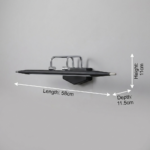 Proudome 3 Color Mode LED Picture Light | Modern Artwork & Mirror Wall Lighting - Image 7