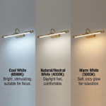 Proudome 3 Color Mode LED Picture Light | Decorative Artwork, Mirror & Gallery Wall Lighting - Image 4