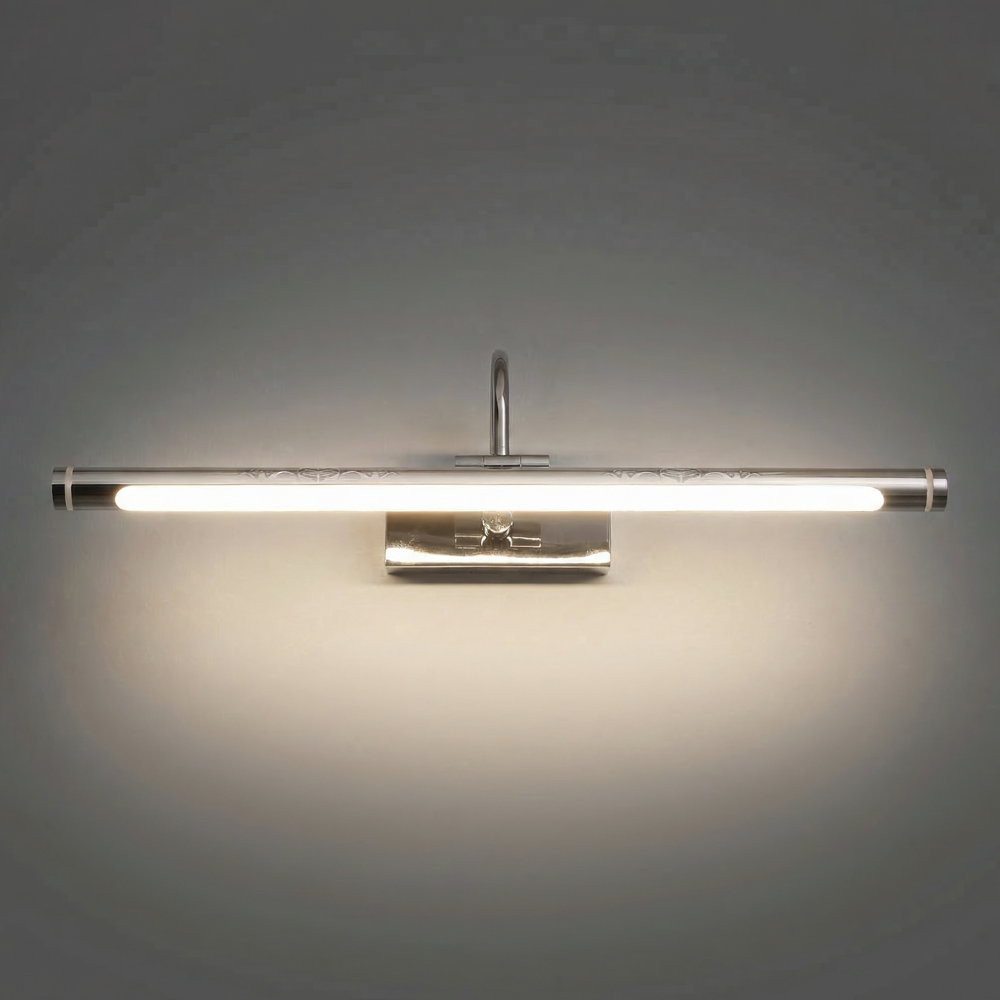 lights on Proudome LED Picture Light | Modern Wall Mounted Artwork & Mirror Light for Bathroom & Dressing Area - Image 1