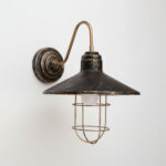 Proudome Vintage Industrial Outdoor Wall Light – Metal Shade Cage Lantern for Patio, Balcony, Porch & Garden - Image 5