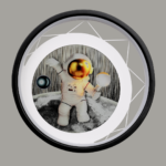 Proudome Space Astronaut LED Wall Lamp for Kids Room, Cartoon Galaxy Wall Decor Light for Nursery & Children Bedroom - Image 2