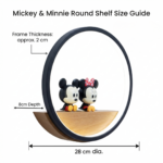 Proudome Mickey Minnie LED Wall Light for Kids Bedroom, Cartoon Nursery Wall Lamp for Baby Room & Playroom Decor - Image 7