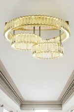 Imperial Orbit Crystal Ceiling Light