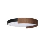 Luna Arc Wooden LED Ceiling Light - Image 2