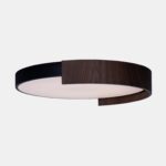 Luna Arc Wooden LED Ceiling Light - Image 3