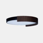 Luna Arc Wooden LED Ceiling Light - Image 5