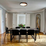 Luna Arc Wooden LED Ceiling Light - Image 7