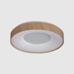 Nordic Halo Wooden Finish LED Ceiling Light