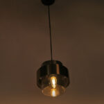 Aurelia Smokey Glass Pendant Light
