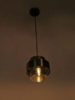 Aurelia Smokey Glass Pendant Light