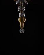 Smokey Crystal Drop LED Pendant Light - Image 5