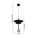 Eclipse Halo LED Pendant Light - Image 7