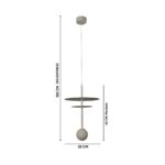 Eclipse Pearl LED Pendant Light - Image 8