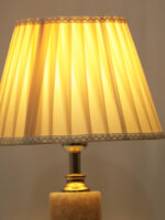 Aurelia StoneGlow Luxury Table Lamp with Fabric Shade (Bulb Not Included) - Image 6