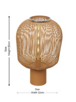 Terra WeaveGlow Table Lamp (Bulb Not Included) - Image 10