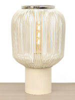 Ivory LineaGlow Table Lamp (Bulb Not Included) - Image 6