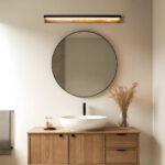 Walnut Edge LED Linear Vanity Light