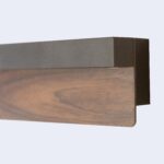 Walnut Edge LED Linear Vanity Light - Image 9