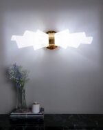 Golden Spiral LED Wall Light - Image 2