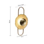 Golden Halo LED Wall Light - Image 10