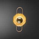 Golden Halo LED Wall Light