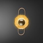 Golden Halo LED Wall Light - Image 5