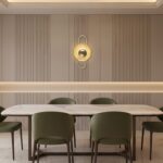 Golden Halo LED Wall Light - Image 6