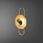 Golden Halo LED Wall Light - Image 7